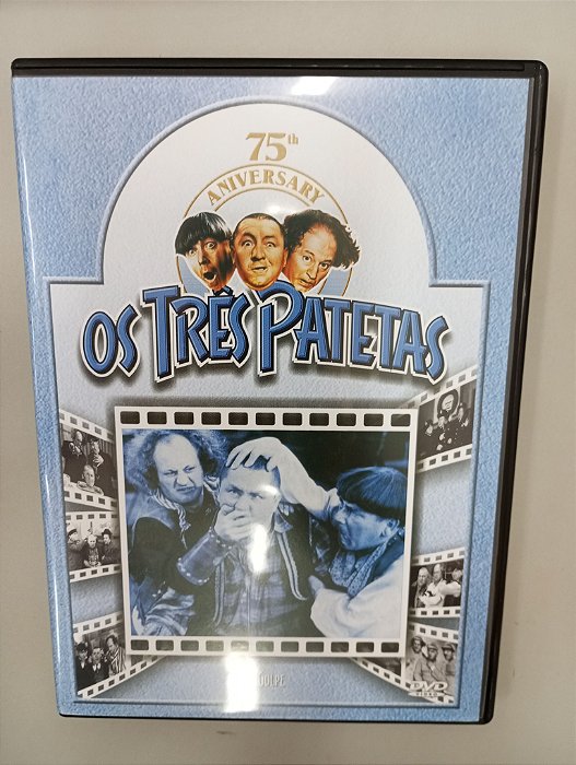 Dvd os Tres Patetas - o Golpe Editora [usado]