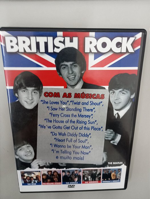 Dvd British Rock Editora [usado]