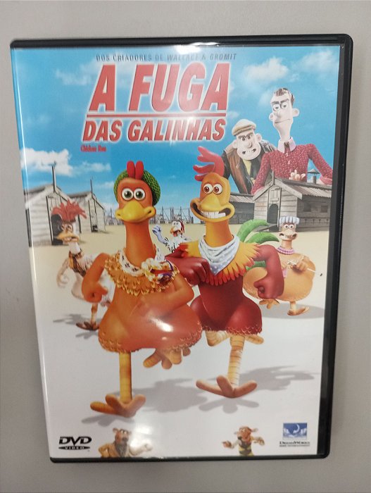 Dvd a Fuga das Galinhas Editora Peter Lord [usado]