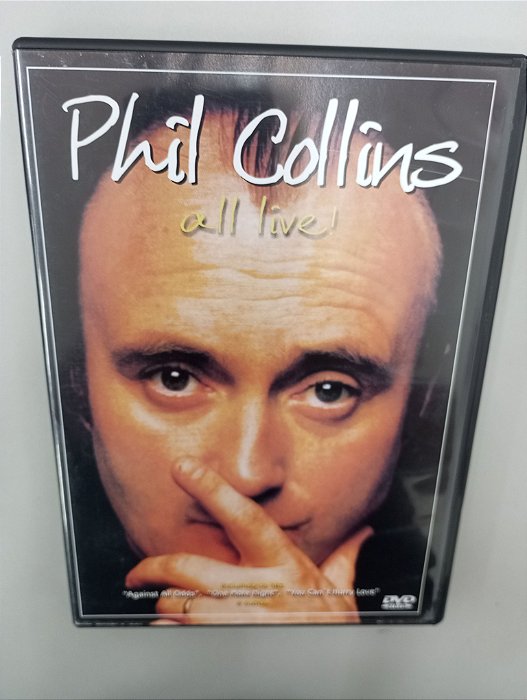 Dvd Phil Collins - All Live ! Editora [usado]