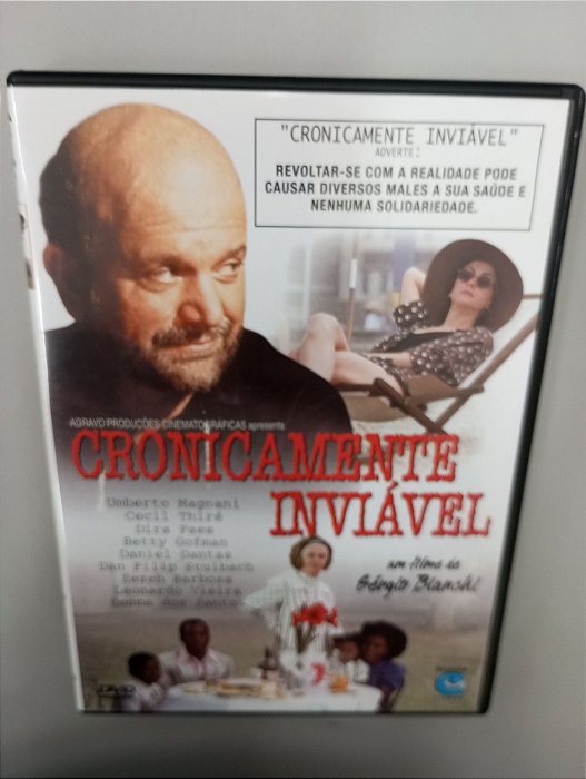 Dvd Cronicamente Inviável Editora Sergio Bianchi [usado]
