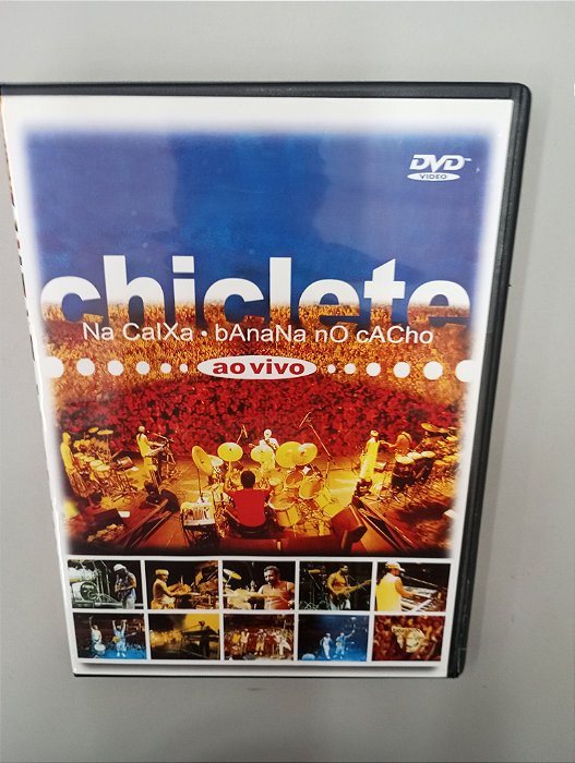 Dvd Chiclete com Banana ao Vivo Editora Antonio Carlos Rabesco [usado]
