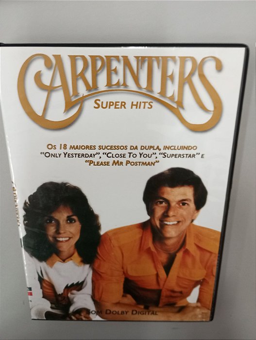 Dvd Carpenters - Super Hits Editora [usado]
