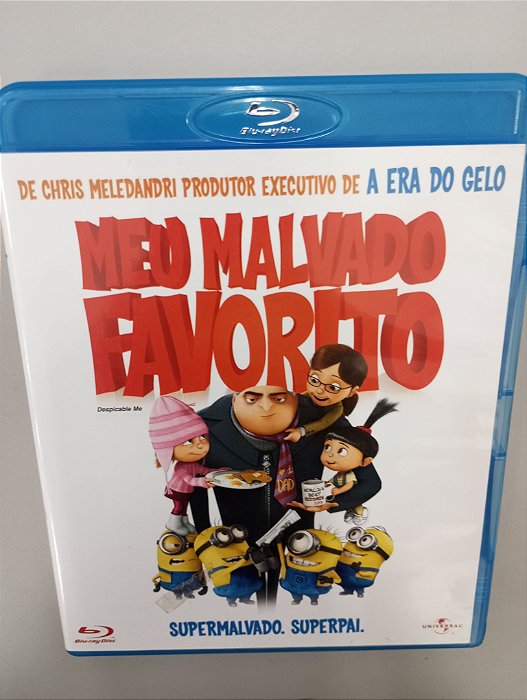 Dvd Meu Malvado Favorito Blu-ray Disc Editora Chris Remando [usado]