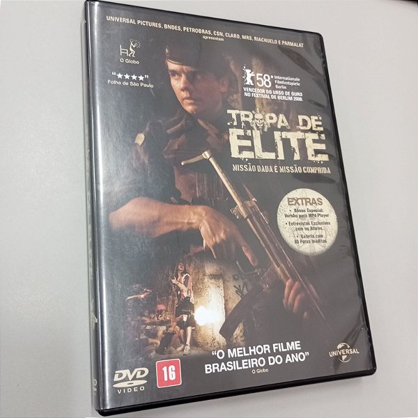 Dvd Tropa de Elite - Missão Dada é Missão Cumprida Editora José Padilha [usado]