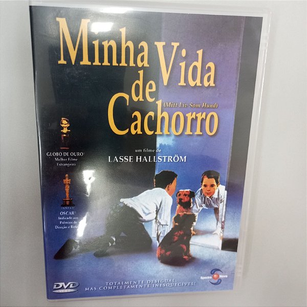 Dvd Minha Vida de Cachorro Editora Lasse Hollstrom [usado]
