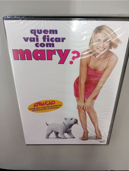 Dvd Quem Vai Ficar com Mary ? Editora Bobby Farrely [novo]