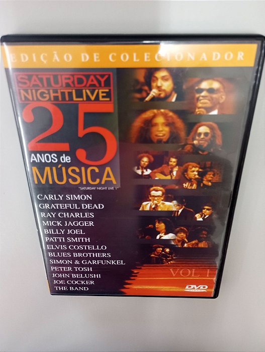 Dvd Saturday Night Live - 25 Anos de Musica Editora Spot Films [usado]