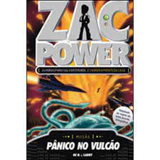 Livro Zac Power- Pânico no Vulcão Autor Larry, H. I. (2010) [usado]