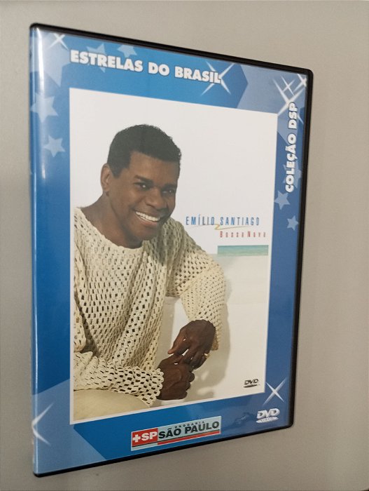 Dvd Emilio Santiago - Estrelas do Brasil Editora José Milton [usado]