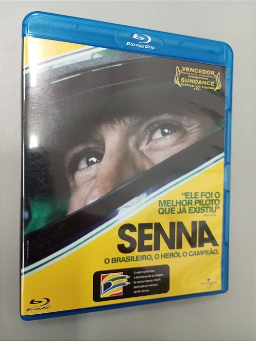 Dvd Senna - Ele Foi o Melhor Píloto que Já Existiu /blu-ray Disc Editora Asf Kapadia [usado]