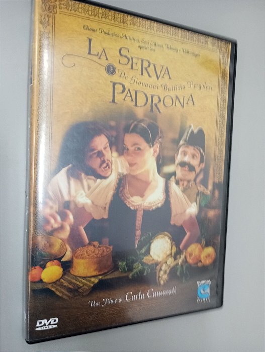 Dvd La Serva Padrona Editora Carla Camurati [usado]