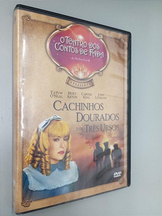 Dvd Cachinhos Dourados e os Três Ursos - Teatro dos Contos de Fada Editora Gilbert Cates [usado]