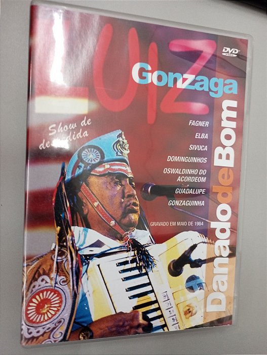 Dvd Gonzaga - Danado Debom Editora Sergio Bitencourt [usado]