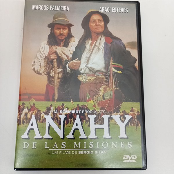 Dvd Anahy - Delas Missones Editora Monica [usado]