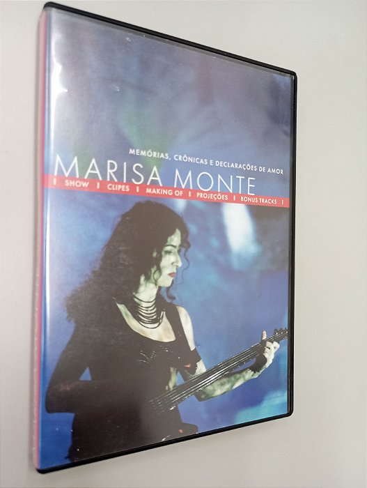 Dvd Marisa Monte - Memórias , Crônicas e Declaraçõe de Amor Editora Marisa [usado]