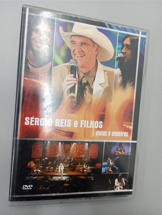 Dvd Sergio Reis e Filhos - Viola e Vileiros Editora Newtime [usado]