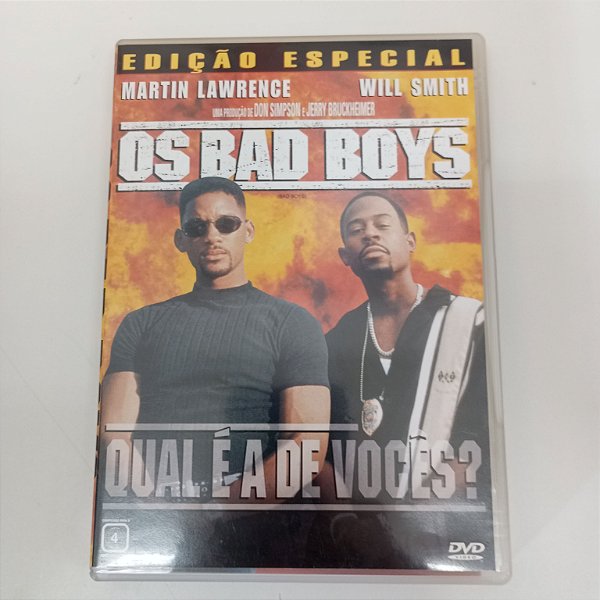 Dvd os Bad Boys - Qual é a de Voces ? Editora Michael By [usado]