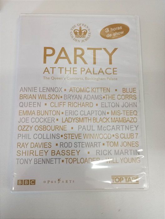 Dvd Party At The Palace - 03 Horas de Show Editora [usado]