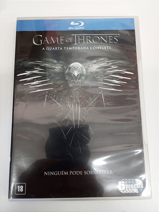 Dvd Game Of Thrones - a Quarta Temporada Completa /blu-ray Disc Editora [usado]
