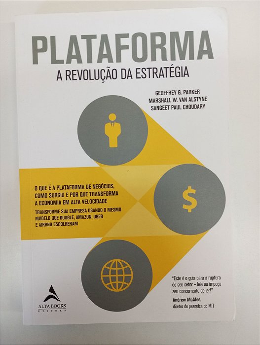 Livro Plataforma - a Revolução da Estratégia Autor Parker, Geoffrey G. (2018) [usado]