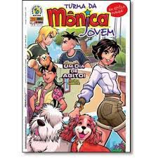 Gibi Turma da Mônica Jovem Nº 20 Autor um Dia de Agito! História Completa1 (2010) [usado]