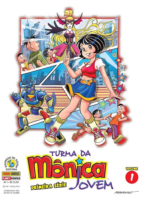 Gibi Turma da Monica Jovem 01 - Primeira Série Autor Mauricio de Sousa [novo]