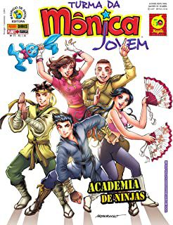 Gibi Turma da Monica Jovem Nº 77 Autor Academia de Ninjas (2014) [usado]