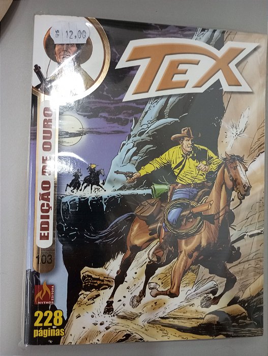 Gibi Tex Nº 103 Edição de Ouro Autor Tex [usado]
