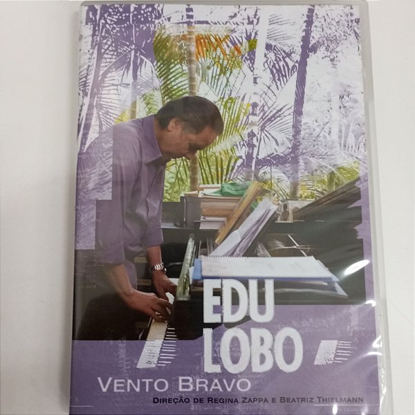 Dvd Edu Lobo - Vento Bravo Editora Regina Zappa [usado]
