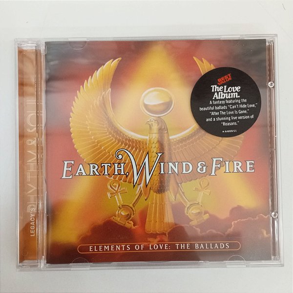 Cd Earth , Wind e Fire - Elements Of Love Interprete Earth , Wind e Fire [usado]
