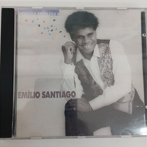 Cd Emilio Santiago - Aquarela Brasileira 4 Interprete Emilio Santiago (1991) [usado]
