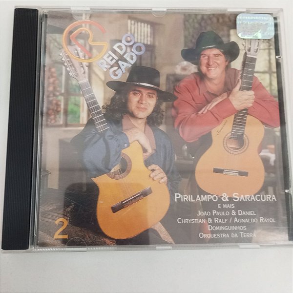 Cd Rei do Gado - Pirilampo e Saracura Interprete Pirilampo e Saracura [usado]
