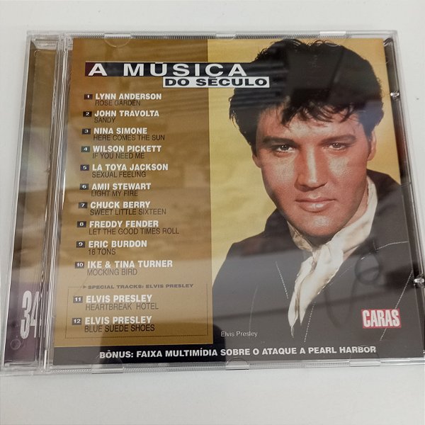 Cd a Musica do Seculo Nº34 - Coleção Caras Interprete Varios [usado]