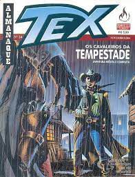 Gibi Almanaque Tex Nº 24 Autor os Cavaleiros da Tempestade (2004) [usado]
