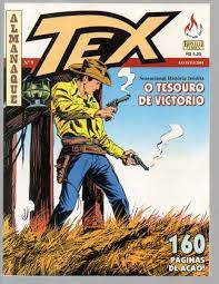 Gibi Almanaque Tex Nº9 Autor o Tesouro de Victorio (2001) [usado]