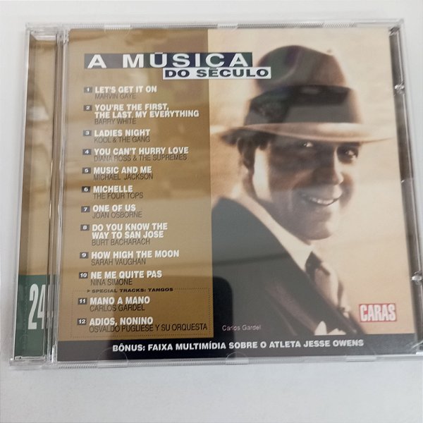 Cd a Musica do Seculo N.º 24 - Coleção Caras Interprete Varios, N.24 [usado]