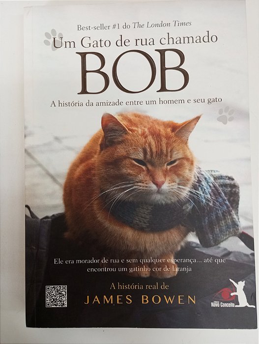 Livro um Gato Chamado Bob Autor Bowen, James (2017) [usado]