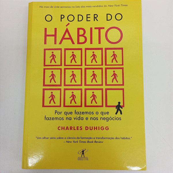 Livro o Poder do Hábito Autor Charles Duhigg (2018) [usado]