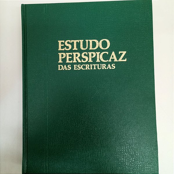 Livro Estudo Perspicaz das Escrituras Vol.1 Autor Torre de Vigia , Sociedade (1990) [usado]