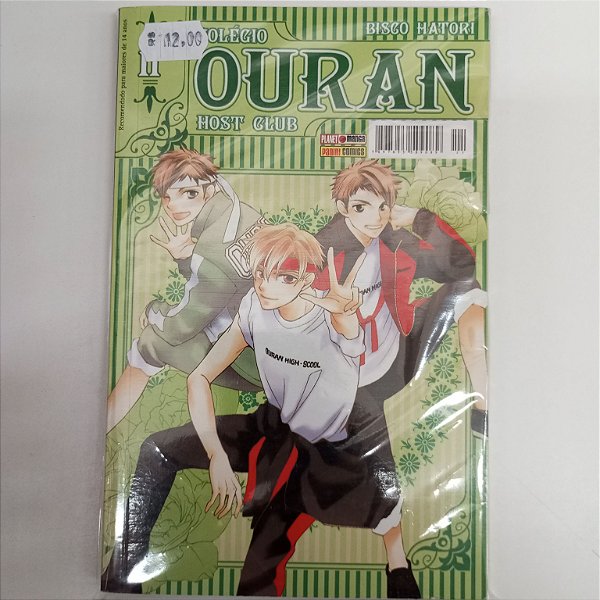 Gibi Colegio Ouran Host Club Autor Hatori, Host [seminovo]
