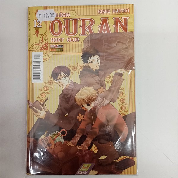 Gibi Colegio Ouran Host Club 12 Autor Hatori, Host [seminovo]