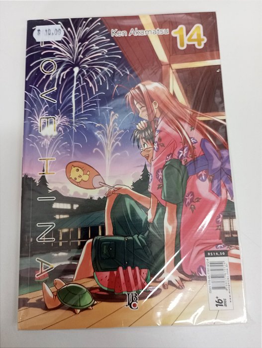 Gibi Love Hina 14 Autor Ken Akamatsu (1999) [seminovo]
