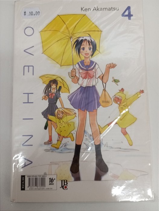 Gibi Love Hina Nº 4 Autor Ken Akamatsu [seminovo]