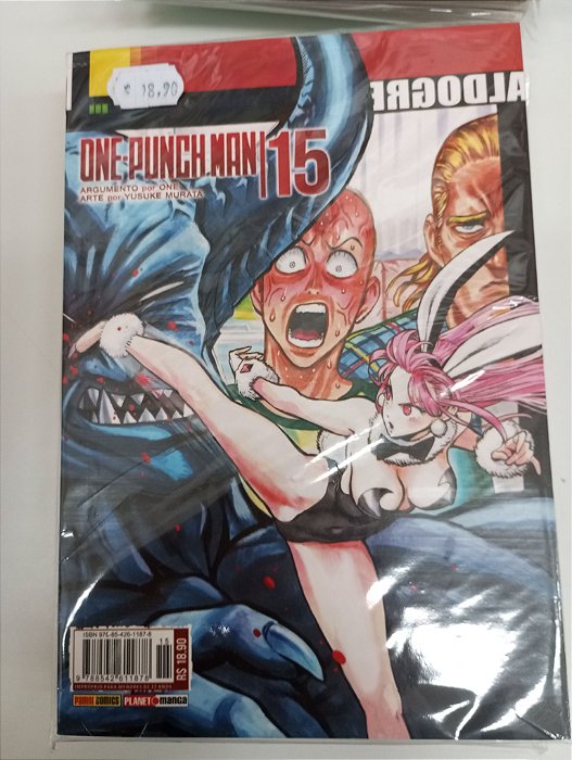 Gibi One- Punch Man Nº 15 Autor One e Yusuke Murata [seminovo]