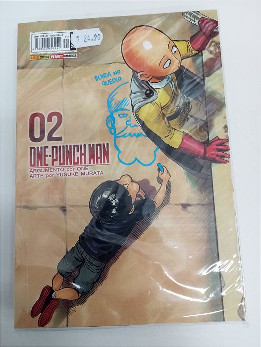 Gibi One- Punch Man Nº 02 Autor One e Usuke Murata [seminovo]