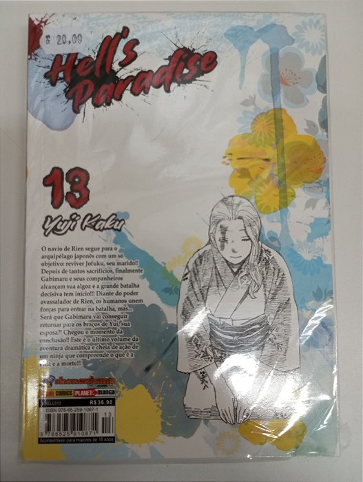 Gibi Hell´s Paradise Nº 13 Autor Yugi Kaku [seminovo]