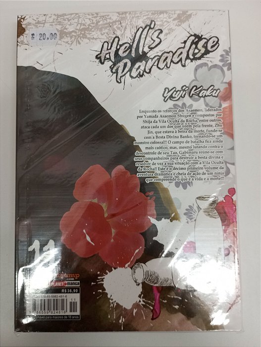 Gibi Hell´s Paradise Nº 11 Autor Yugi Kaku [seminovo]