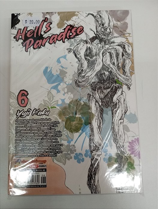 Gibi Hell´s Paradise Nº 6 Autor Yuji Kaku [seminovo]