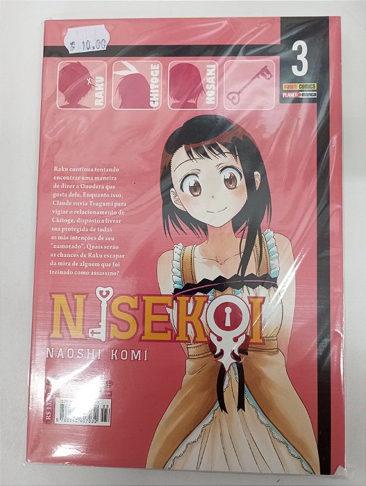 Gibi Nisekoi 3 Autor Naoshi Komi [seminovo]